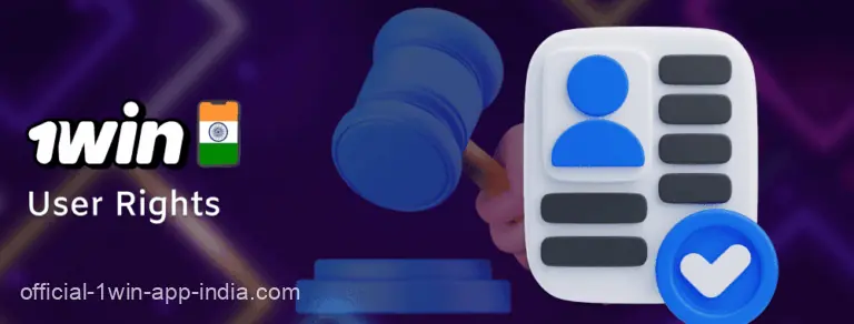 User Rights and Control Over Data 1Win India